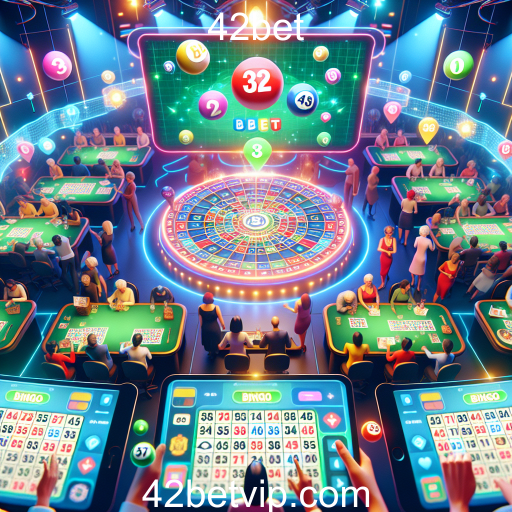 Explore a Diversão do Bingo Online no 42bet