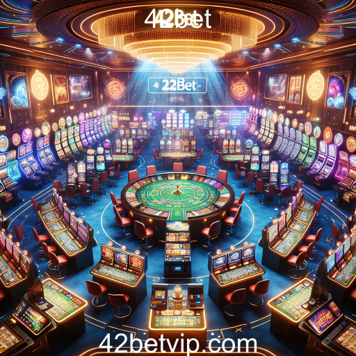 Descubra o Mundo dos Cassinos Online na 42bet